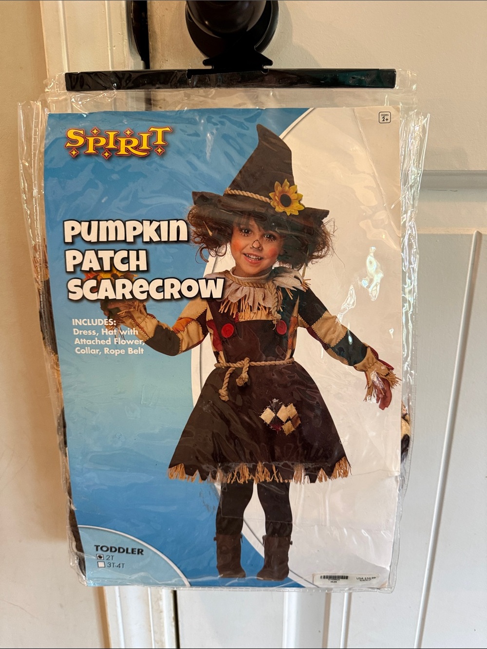 Spirit Pumpkin Patch Scarecrow Costume - Brown & Tan